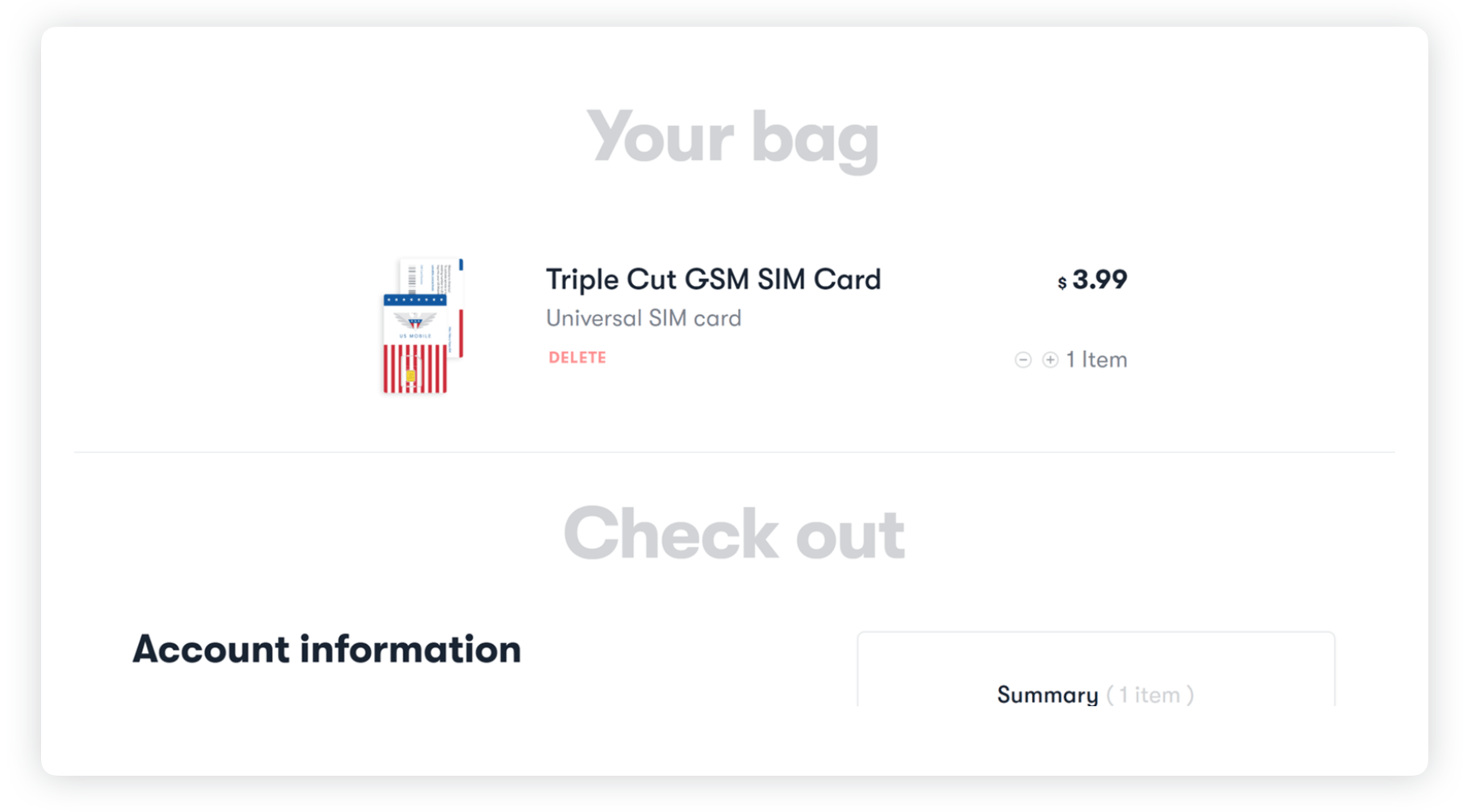 Check Out US Mobile's New Website and Features GSM Sim Card Prepaid