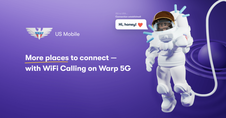 Connect in more places — Wi-Fi Calling is now on Warp 5G!