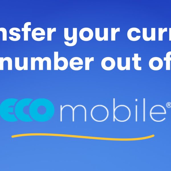 How to Transfer from EcoMobile to Another Carrier How to Transfer from EcoMobile to Another Carrier