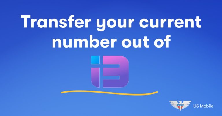 How to transfer your number from i3 mobile to another carrier