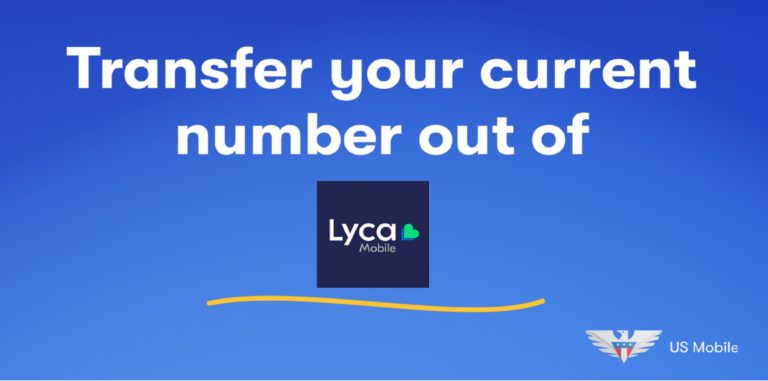 How to transfer your number from lycamobile to another carrier