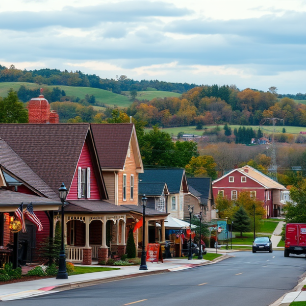T-Mobile Plans, Coverage & Stores in Brannon Crossing, Lexington KY 40515 A vibrant street scene in Brannon Crossing, Lexington, KY 40515, showcasing a cozy neighborhood with charming single-family homes featuring brick facades, pitch