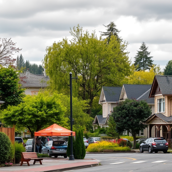 AT&T Coverage, Stores & Plans in Bryn Mawr-Skyway, Seattle WA 98178 A vibrant street scene in Bryn Mawr-Skyway, Seattle, WA (98178), showcasing a diverse neighborhood with colorful murals depicting local history and community sp