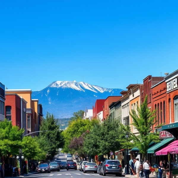 AT&T Coverage, Stores & Plans in Central Denver, CO 80261 A vibrant street scene in Central Denver, CO 80261, showcasing a mix of modern and historic architecture with sleek office buildings and cozy boutique homes fea