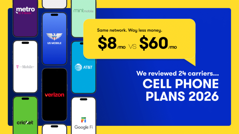 Cell phone plans: every option compared (august 2026)