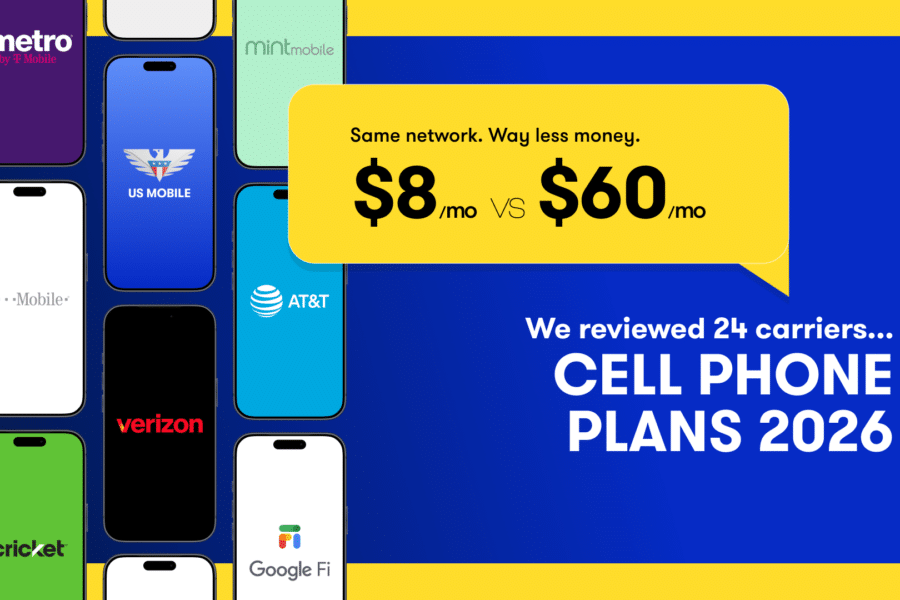 Cell phone plans: every option compared (august 2026)