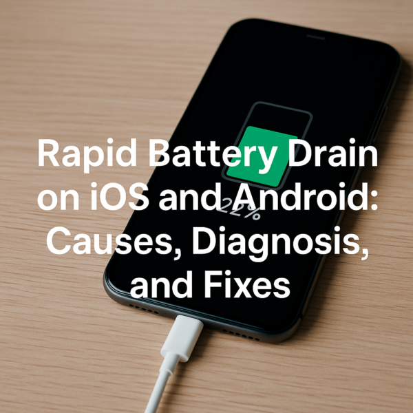 Rapid Battery Drain on iOS and Android: A Complete Guide Rapid Battery Drain on iOS and Android: A Complete Guide