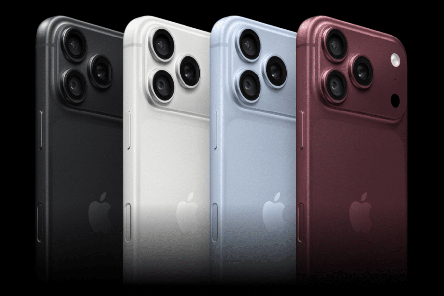 Iphone lineup in four finishes