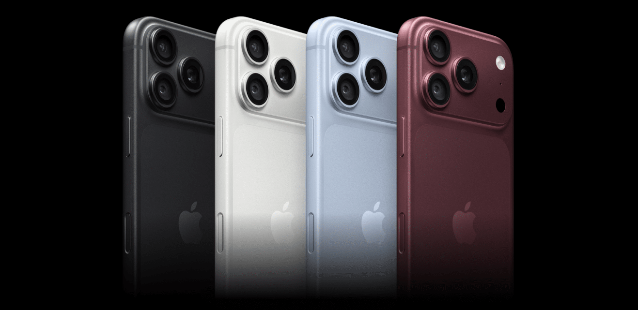 Iphone lineup in four finishes